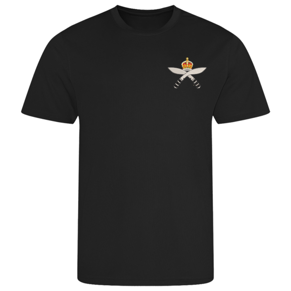 Gurkha Rifles CR Black Performance T-Shirt