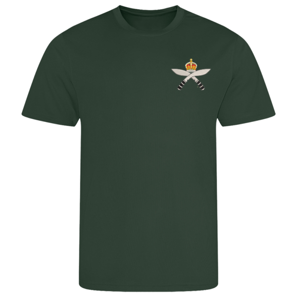Gurkha Rifles CR Bottle Green Performance T-Shirt