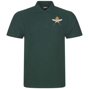 Gurkha Rifles CR Bottle Green Polo Shirt