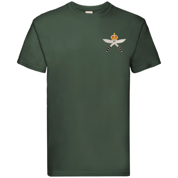 Gurkha Rifles CR Bottle Green Premium Cotton T-Shirt
