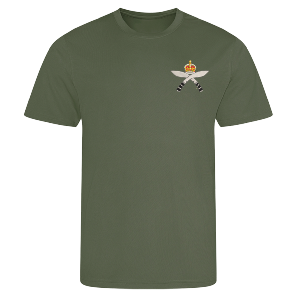 Gurkha Rifles CR Earthy Green Performance T-Shirt