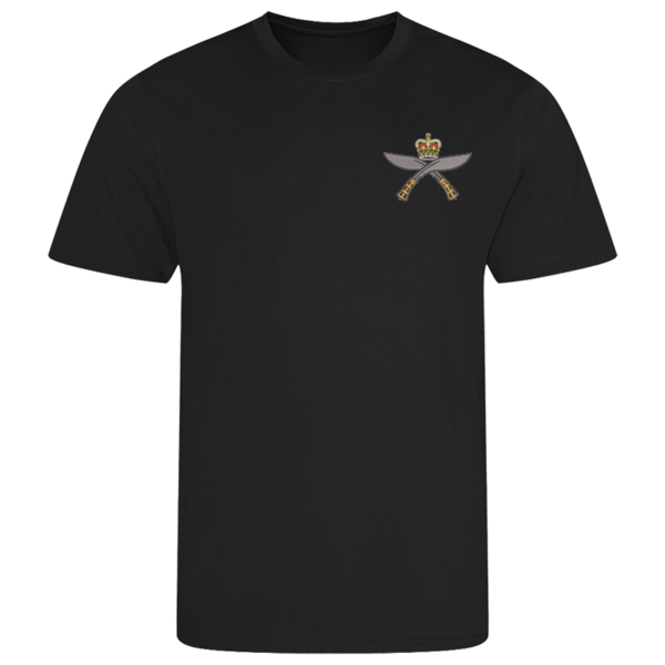 Gurkha Rifles ER Black Performance T-Shirt