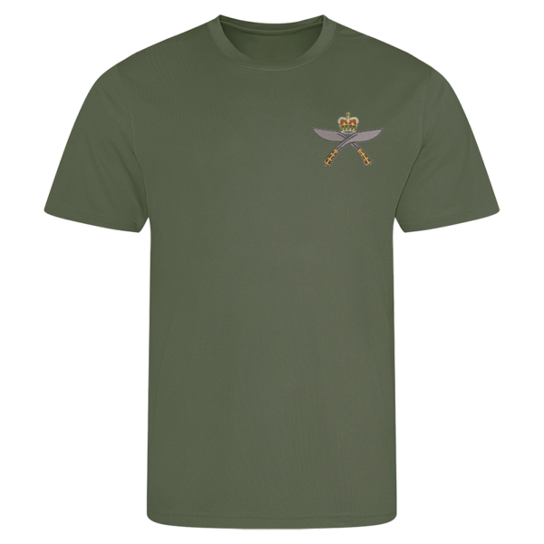 Gurkha Rifles ER Earthy Green Performance T-Shirt