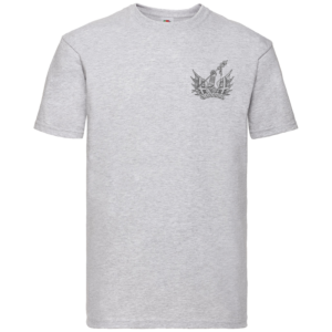 HAC Heather Grey Premium Cotton T-Shirt