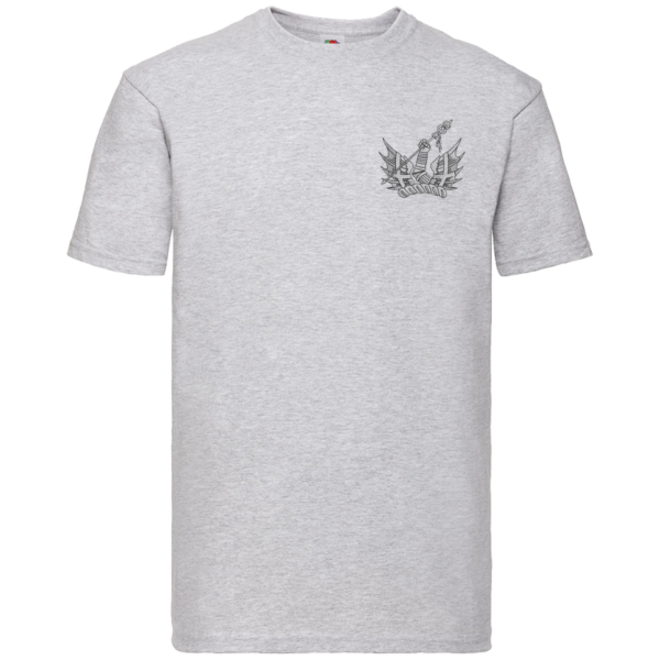 HAC Heather Grey Premium Cotton T-Shirt