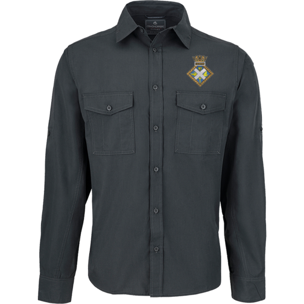 HMS Caledonia Carbon Grey Outdoor Shirt