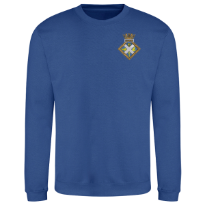 HMS Caledonia Royal Blue Sweatshirt