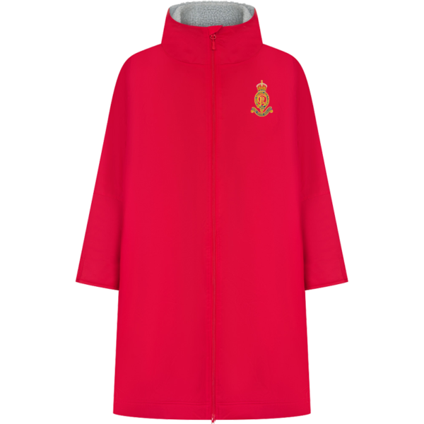 Kings Troop CR Embroidered Badge for Clothing - Copy Red Dry Robe