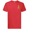 Kings Troop CR Embroidered Badge for Clothing - Copy Red Premium Cotton T-Shirt