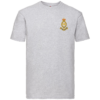 Kings Troop ER Heather Grey Premium Cotton T-Shirt