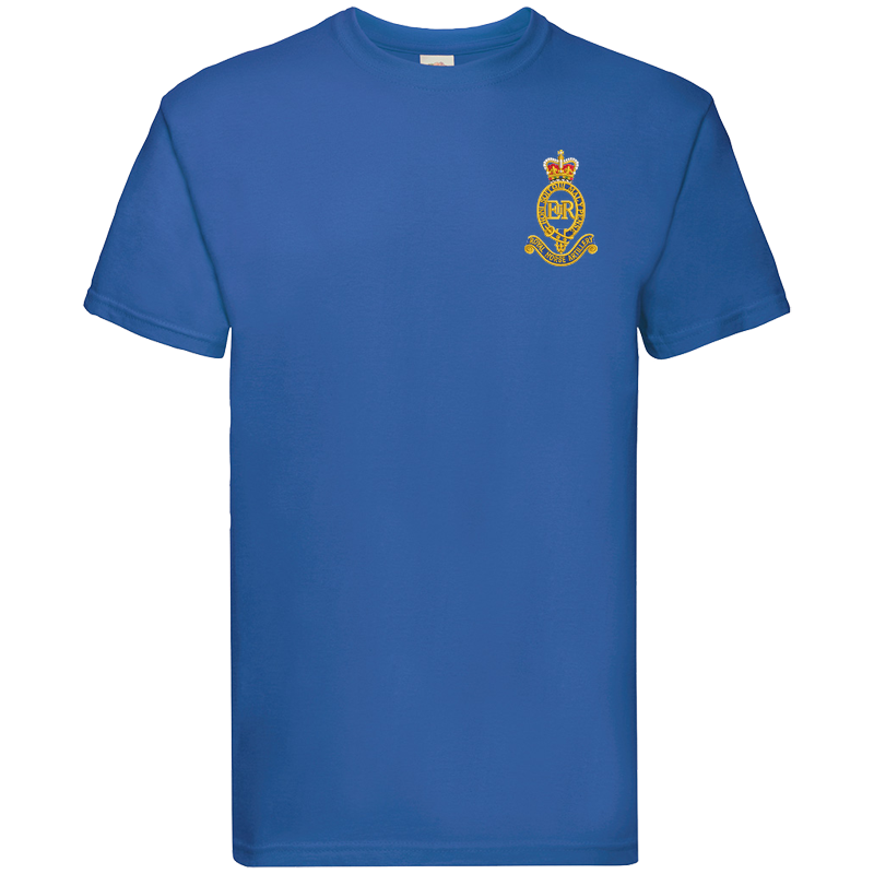 Kings Troop ER Royal Blue Premium Cotton T-Shirt