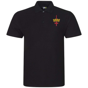 London District Black Polo Shirt