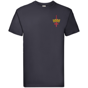 London District Deep Navy Premium Cotton T-Shirt