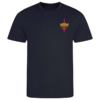 London District French Navy Performance T-Shirt
