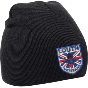 Louth Veterans Black Beanie