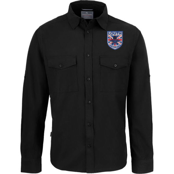 Louth Veterans Black Outdoor Shirt