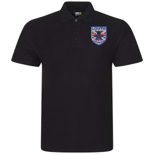 Louth Veterans Black Polo Shirt