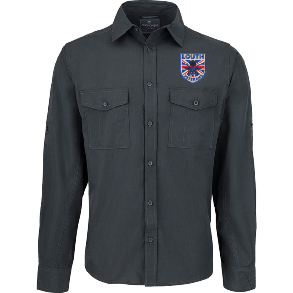 Louth Veterans Carbon Grey Outdoor Shirt
