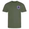 Louth Veterans Earthy Green Performance T-Shirt
