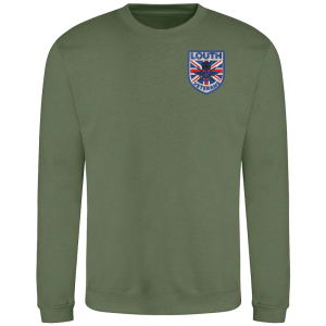 Louth Veterans Earthy Green Sweatshirt