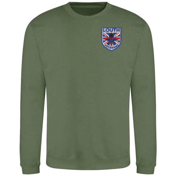 Louth Veterans Earthy Green Sweatshirt
