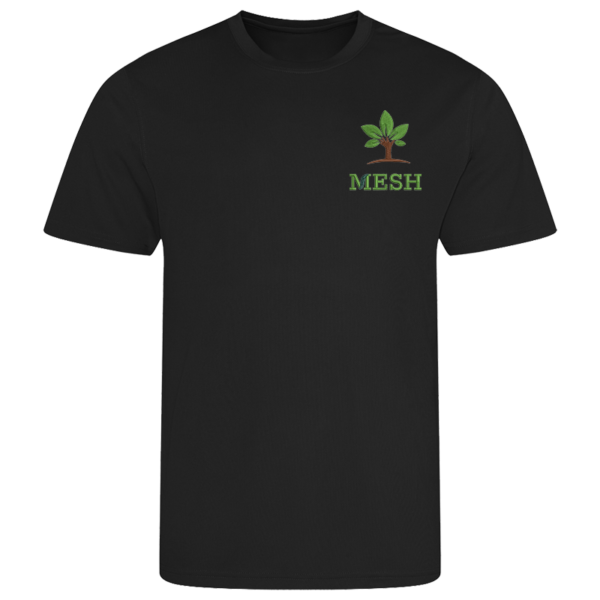 MESH Black Performance T-Shirt