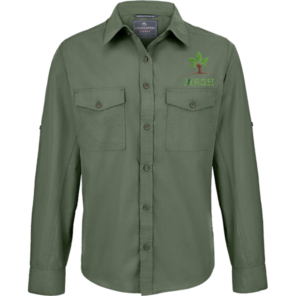 MESH Dark Cedar Green Outdoor Shirt