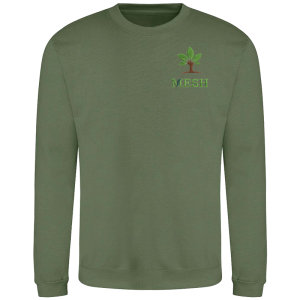 MESH Earthy Green Sweatshirt