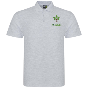 MESH Heather Polo Shirt