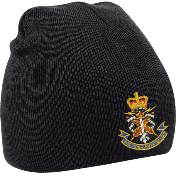 Media Ops Black Beanie