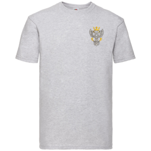 Mercian Heather Grey Premium Cotton T-Shirt