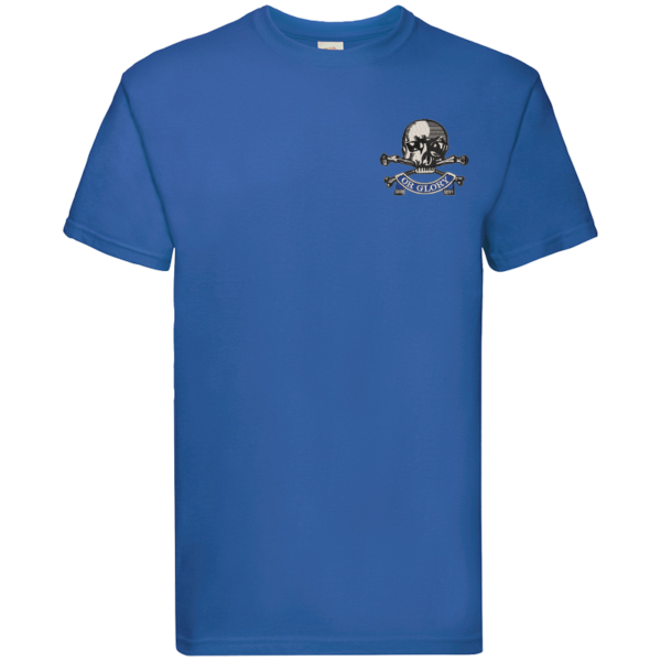 Moto Lancers Royal Blue Premium Cotton T-Shirt