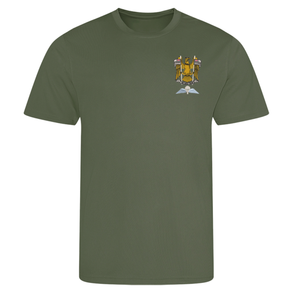 N Battery AA Earthy Green Performance T-Shirt