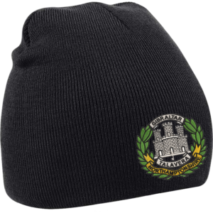 Northamptonshire Regt Black Beanie