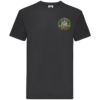Northamptonshire Regt Black Premium Cotton T-Shirt