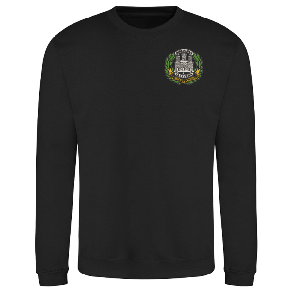 Northamptonshire Regt Black Sweatshirt