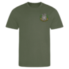 Northamptonshire Regt Earthy Green Performance T-Shirt
