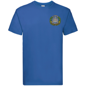 Northamptonshire Regt Royal Blue Premium Cotton T-Shirt