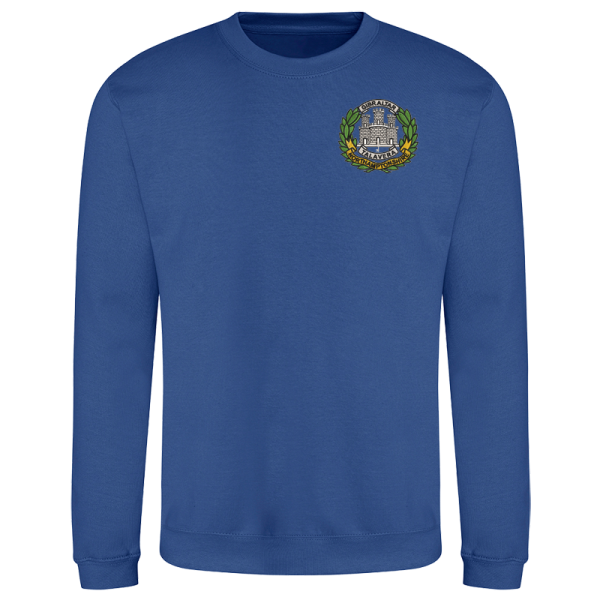 Northamptonshire Regt Royal Blue Sweatshirt