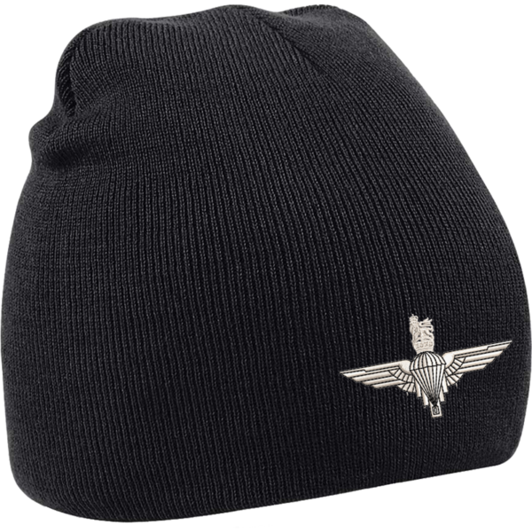 Para Regt CR Black Beanie