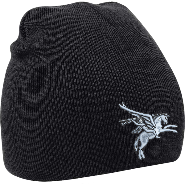 Peggy Black Beanie