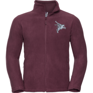Peggy Burgundy Fleece