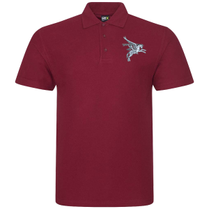 Peggy Burgundy Polo Shirt