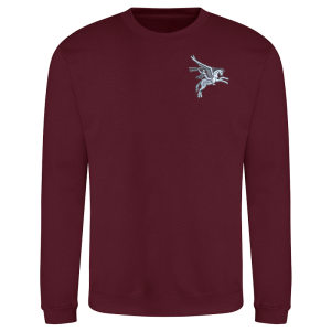 Peggy Burgundy Sweatshirt