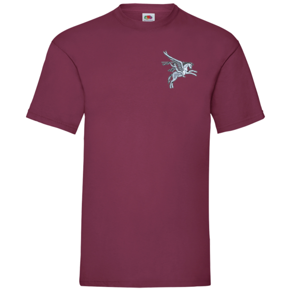 Peggy Burgundy Value T-Shirt