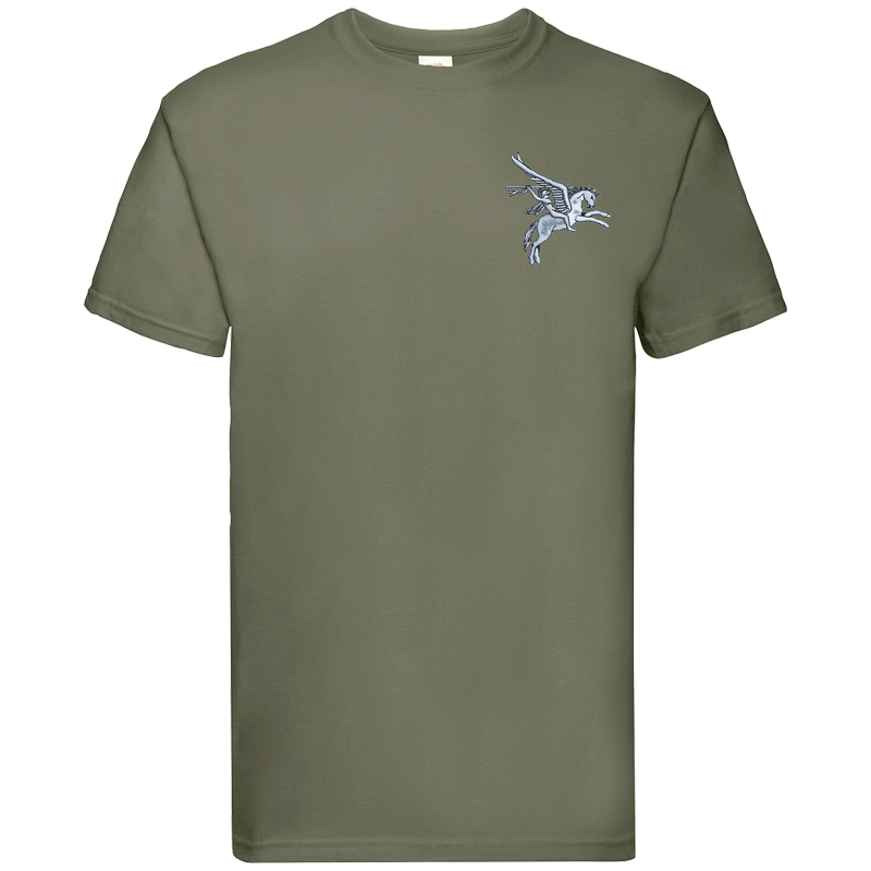 Peggy Classic Olive Premium Cotton T-Shirt