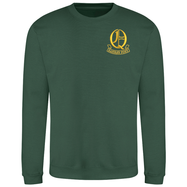 Q Battery Bottle Green Sweatshirt