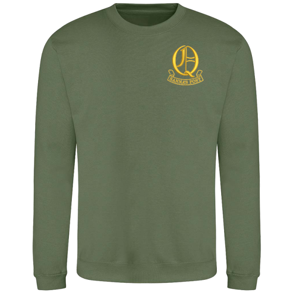 Q Battery Earthy Green Sweatshirt
