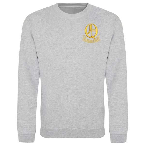 Q Battery Heather Grey Sweatshirt