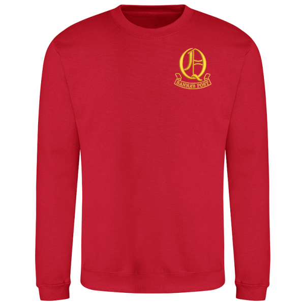 Q Battery Red Sweatshirt
